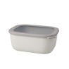 Mepal Multibowl cirqula rectangulaire 3000ml - blanc nordique 24,9x19,8x10,4cm