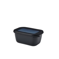 Mepal Multibowl cirqula rectangulaire 750ml - nordique noir 17,6x12,6x7,5cm