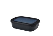 Mepal Multibowl cirqula rectangulaire 1000ml - nordique noir 21,2x16,2x6,1cm