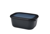 Mepal Multikom cirqula rechthoekig 1500ml - nordic black 21,2x16,2x8,9cm