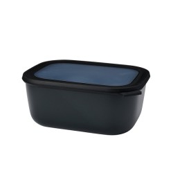 Mepal Multikom cirqula rechthoekig 3000ml - nordic black 24,9x19,8x10,4cm