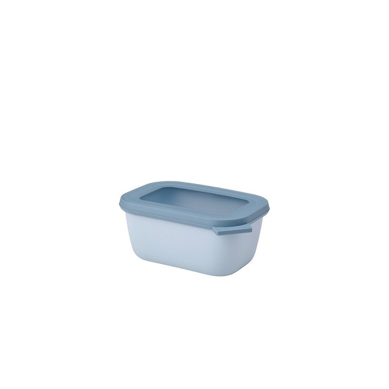Mepal Multibowl cirqula rectangulaire 750ml - bleu nordique 17,6x12,6x7,5cm