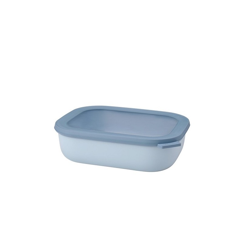 Mepal Multikom cirqula rechthoekig 2000ml - nordic blue 24,9x19,8,7cm