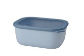 Mepal Multibowl cirqula rectangulaire 3000ml - bleu nordique 24,9x19,8x10,4cm