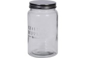 Voorraadpot glas 1000ml Ø10x18cm