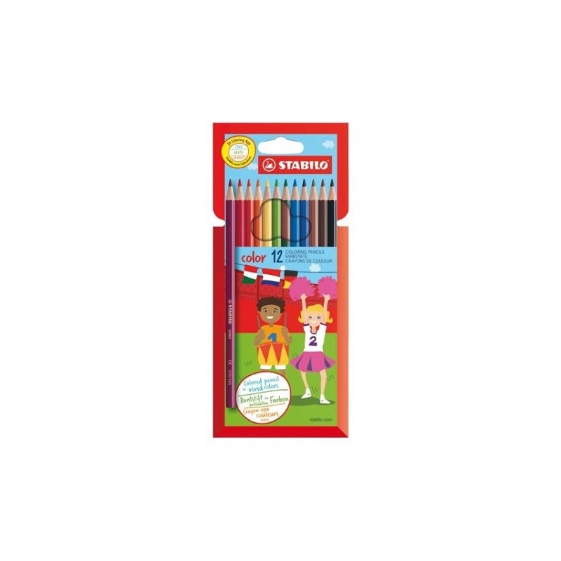 Stabilo kleur potlood 12 stuks