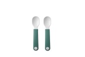Mepal set oefenlepel mio 2 stuks - deep turquoise