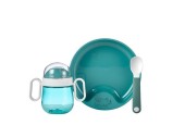 Mepal ensemble bébé mio 3 pièces - turquoise profond