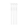 Stylos barbecue 38cm lot de 4 pièces en métal