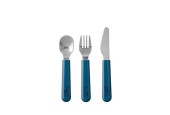 Mepal set de couverts pour enfants mio 3 pièces - bleu profond