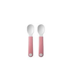 Mepal set oefenlepel mio 2 stuks - deep pink