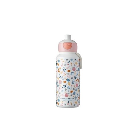 Mepal Drinkfles pop-up campus 400 ml - spring flowers Little Dutch