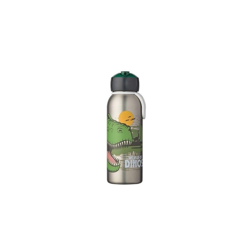 Mepal Isoleerfles flip-up campus 350 ml - dino Blijft 9 uur hot en 12 uur koud