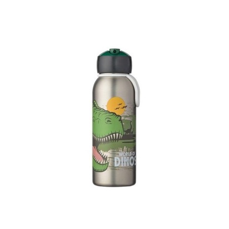 Mepal Isoleerfles flip-up campus 350 ml - dino Blijft 9 uur hot en 12 uur koud