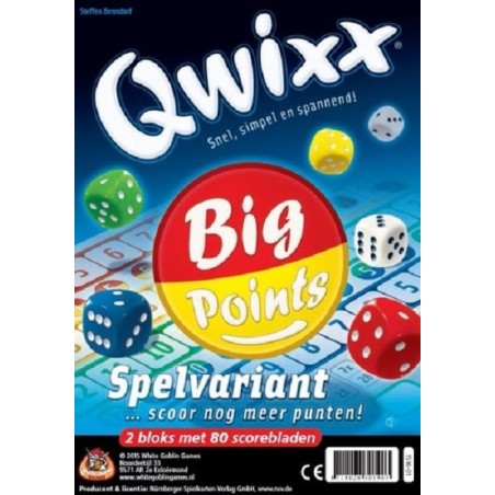 White Goblin Games Qwixx Big Point