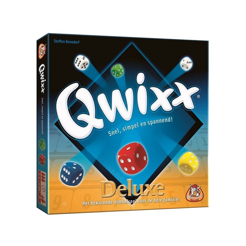 Jeux de gobelins blancs Qwixx Deluxe