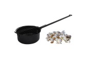 Esschert Design Popcornpan 70x18x10cm Carbonstaal