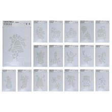 Sjabloon kerstdesign 35cm