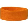 bandeau orange en tissu éponge