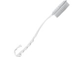 Brosse de bain en plastique transparent