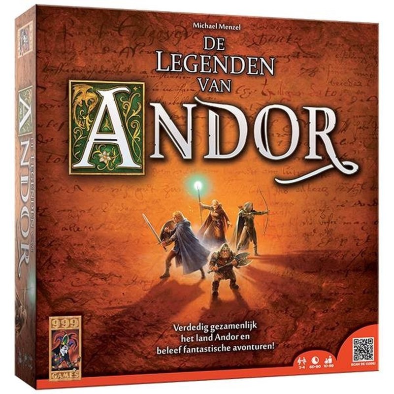 999 Games De legenden van Andor basisspel