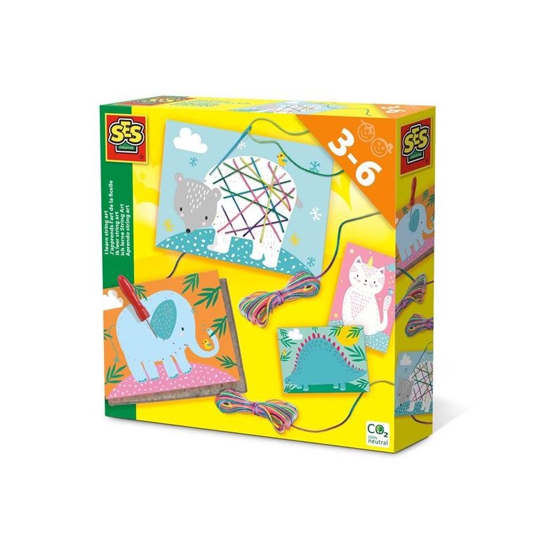 Ses j'apprends le string art