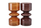 Vaas Nelika gelakt glas Ø14xH26cm