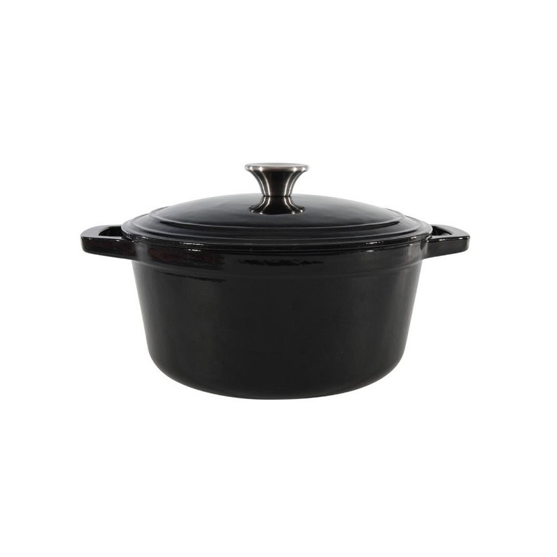 Cocotte Ø24cm fonte noire 4,5L