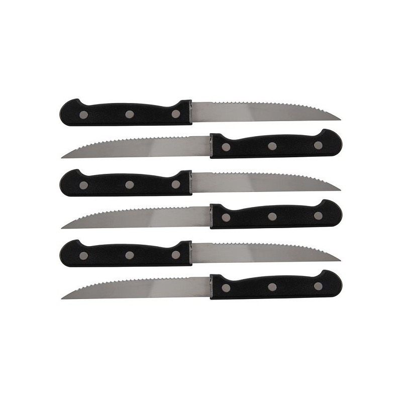 Set de couteaux à steak 6 pièces 21,5 cm