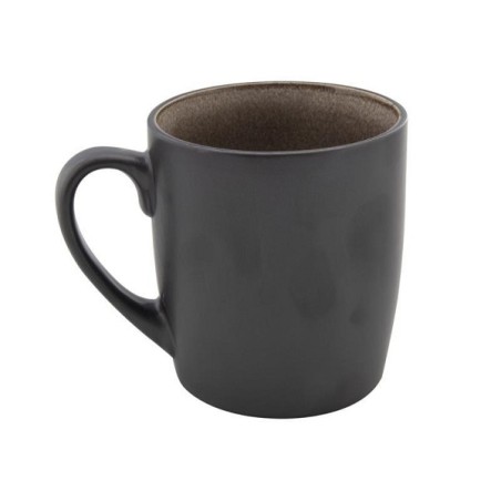 Mug à café Santorin boîte de 6 pièces 350ml 8,4x9cm taupe