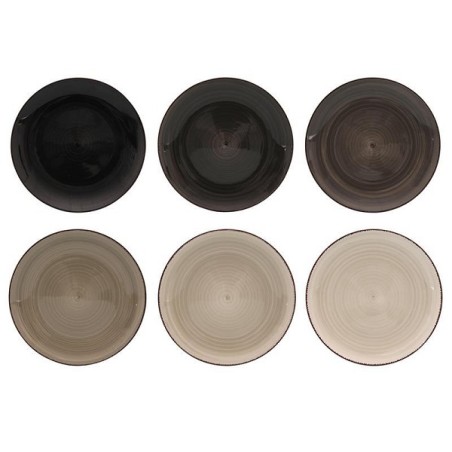 Ontbijtbord industrieel doos a 6 stuks Ø19cm