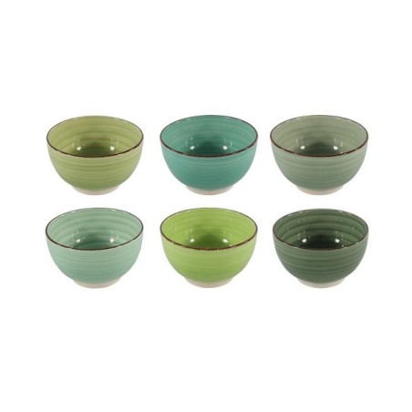 Schaaltje Green doos a 6 stuks Ø12x6cm