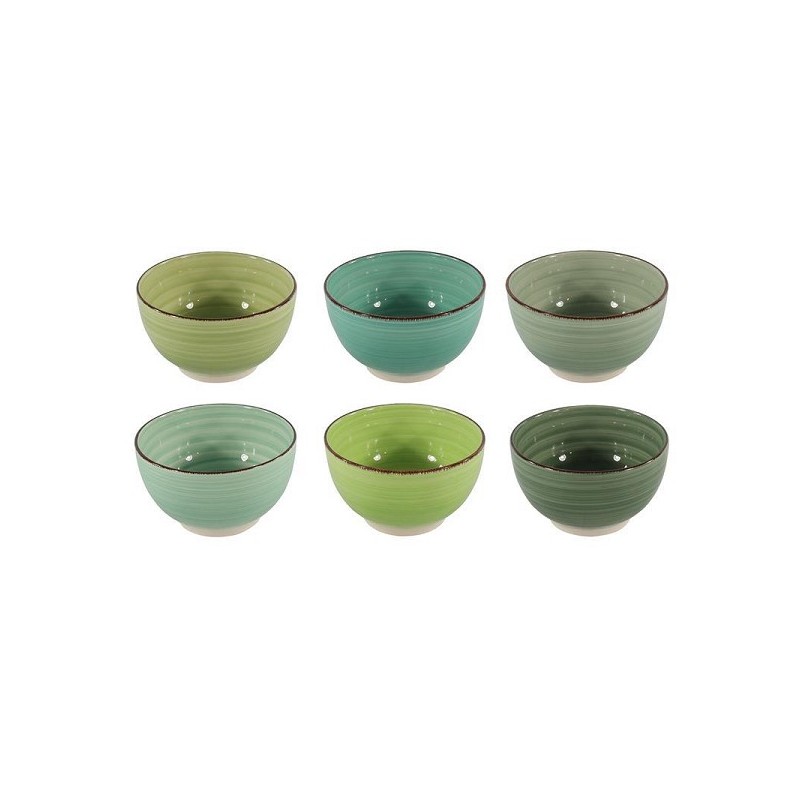 Schaal Green doos a 6 stuks Ø14x9cm