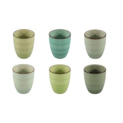 Mug à café Vert boîte de 6 pièces 160ml