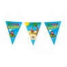 Paperdreams Party vlag - Pensioen cartoon