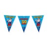 Paperdreams Party Vlag - Abraham Cartoon