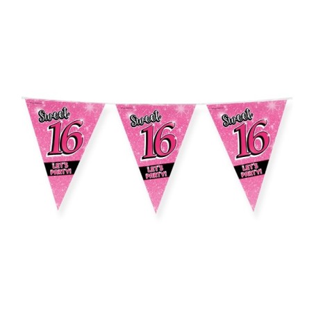 Paperdreams Party Vlag - Sweet 16