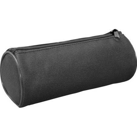 Trousse à stylo ronde 21x8,5cm noir
