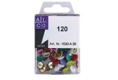 Punaises Alco assorties 10 boîte de 120 pcs.