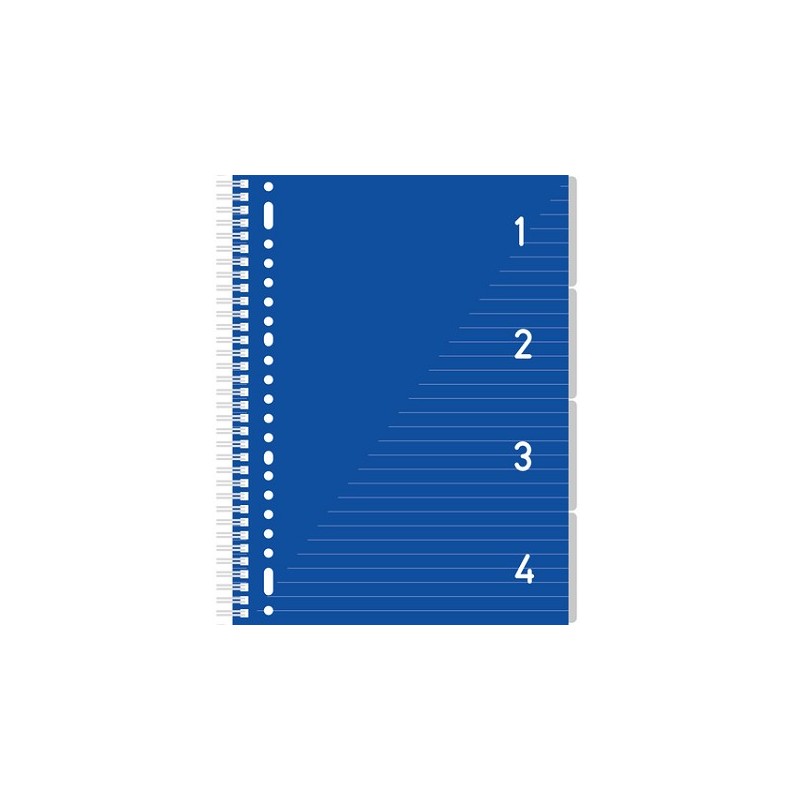 pCahier 4 en 1 ligné/p