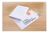 Raadhuis Enveloppen 162x229 C5 akte plakstrip wit 100gr pak a 10st. zelfklevend