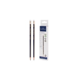 Potlood FC Goldfaber HB Met Gum 12 Stuks In Doosje