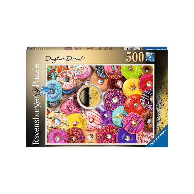 Ravensburger Puzzel Donut verstoring 500 stukjes