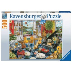 Ravensburger Puzzel De muziekkamer 500 stukjes