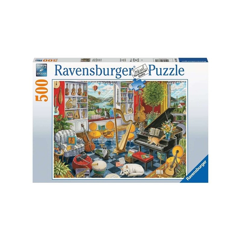 Ravensburger Puzzle La salle de musique 500 pièces