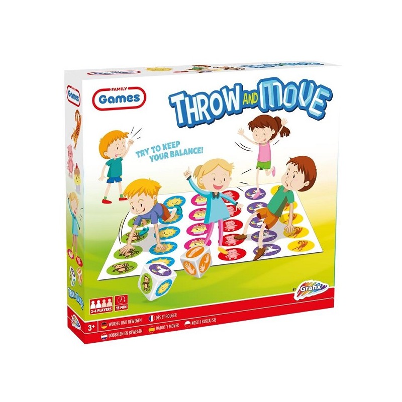 Jeu Grafix Lancer et Déplacer Twister