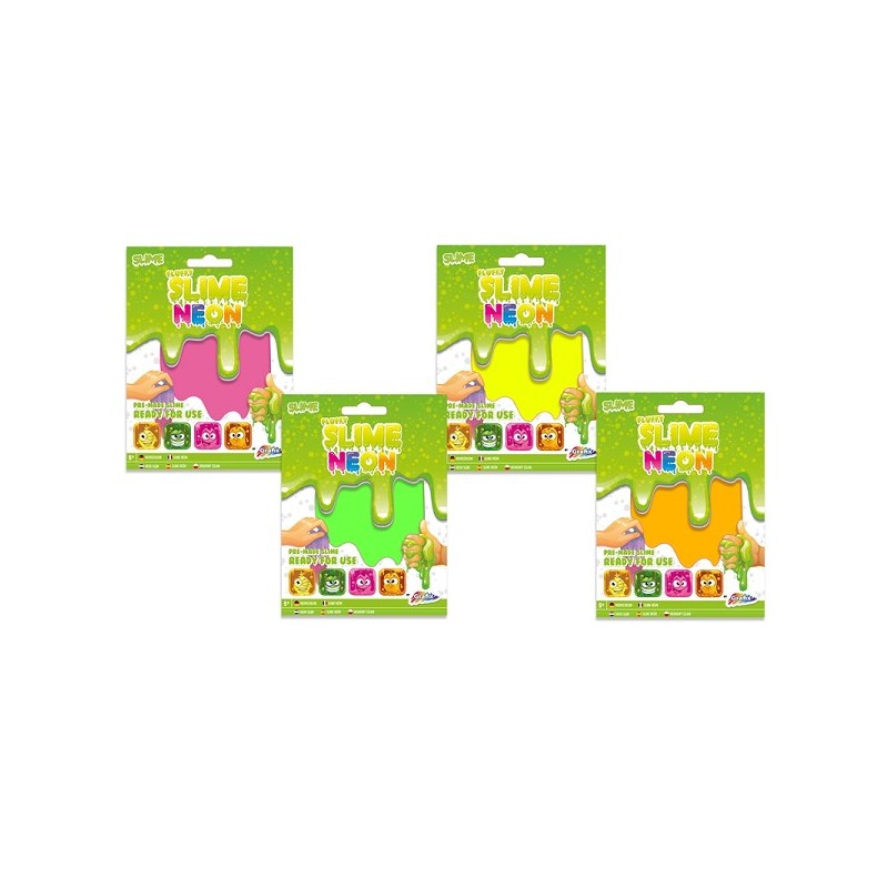 Grafix Neon Fluffy Slime sur carte
