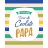 Bloc-notes Deltas - Pour le papa le plus cool 17x13,5cm 160 pp
