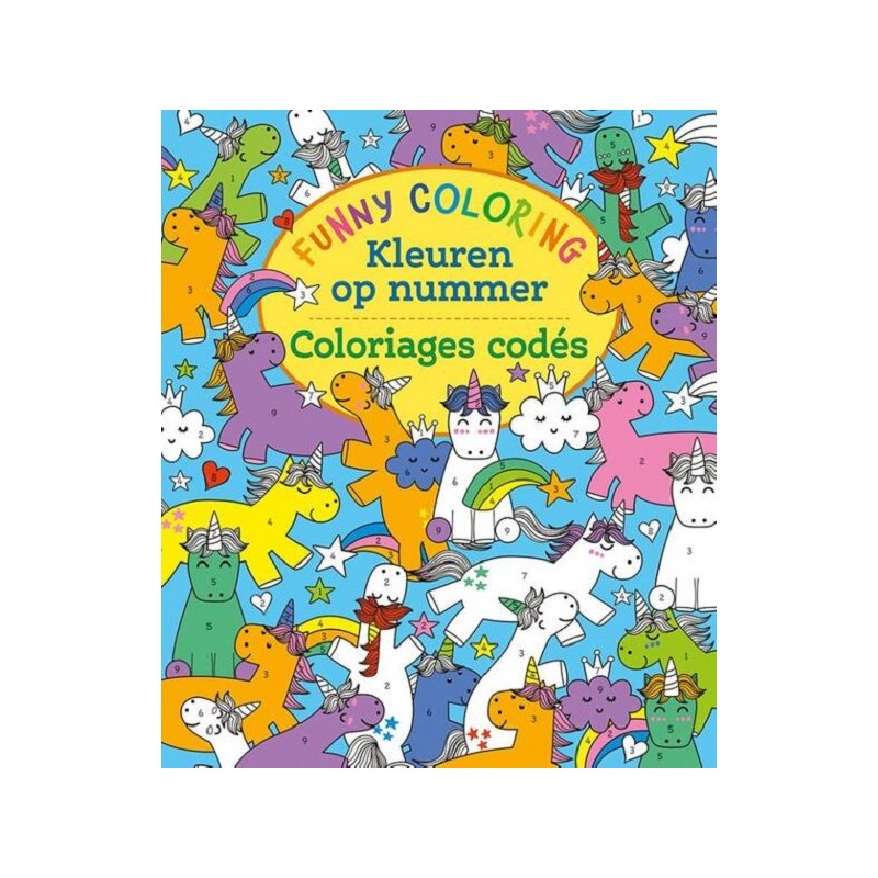 Deltas Funny Coloring - Kleuren op nummer