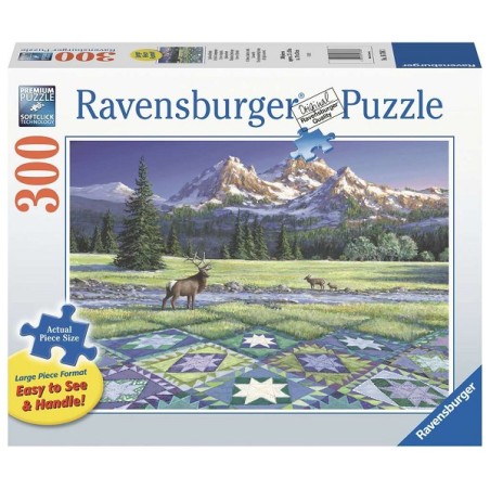 Ravensburger puzzel Quiltscape 300 stukjes